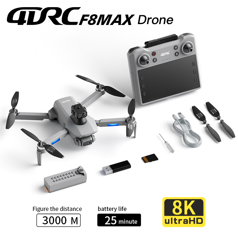 Drone Surveying - F8 MAX GPS الطائرة بدون طيار