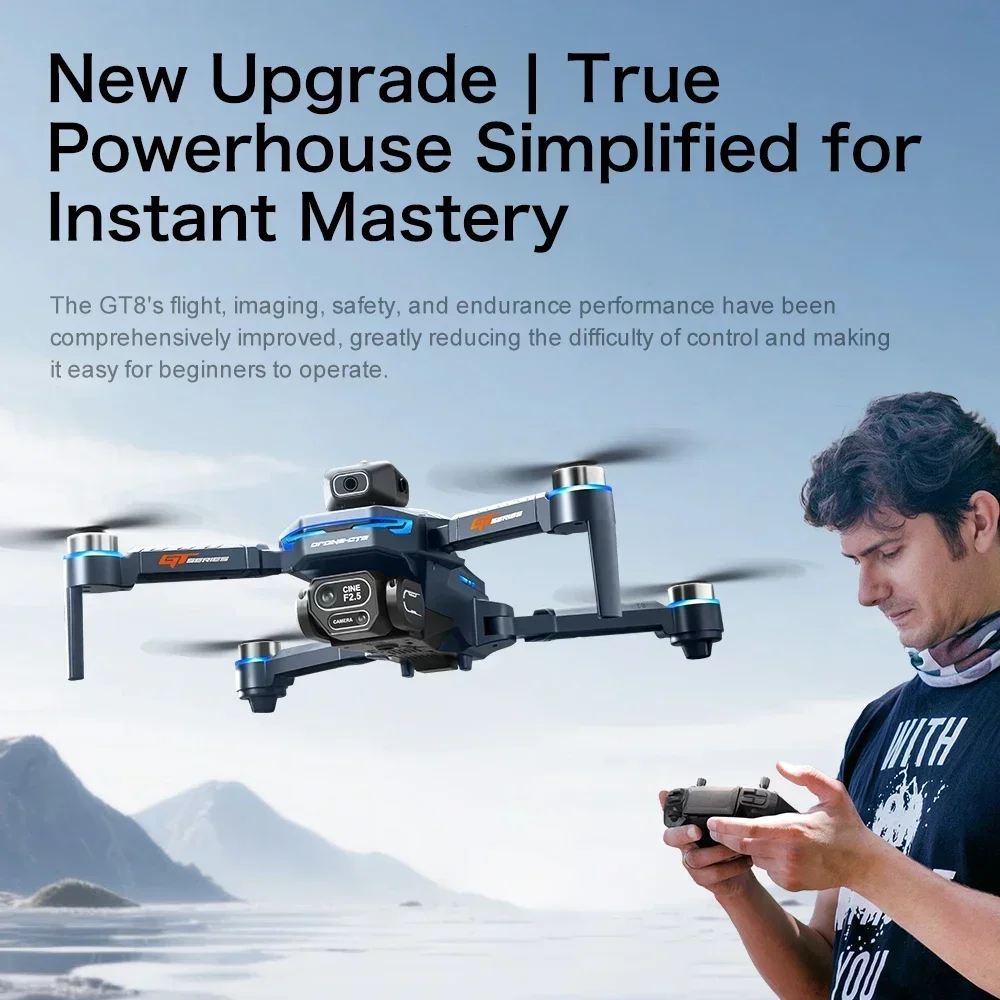 الطائرة بدون طيار 4K HD GT8 كا - مراجعة Drone Photogrammetry وسعره