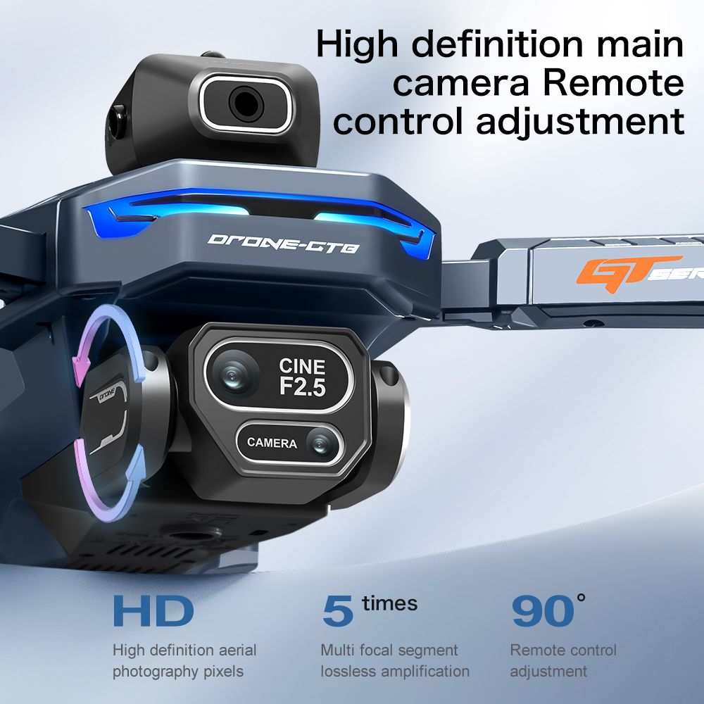 طائرة بدون طيار GT8 HD الجديدة - مراجعة Drone Surveying وسعره