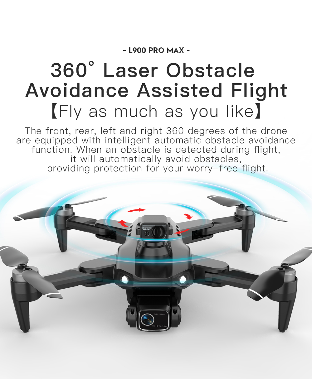LYZRC L900 PRO MAX تجنب العوائ - مراجعة Drone Surveying وسعره